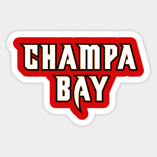 Champa Bay - Red Sticker